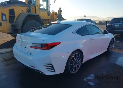 2017 Lexus Rc 200T z USA, uszkodzony, nr VIN JTHHA5BC4H5006661